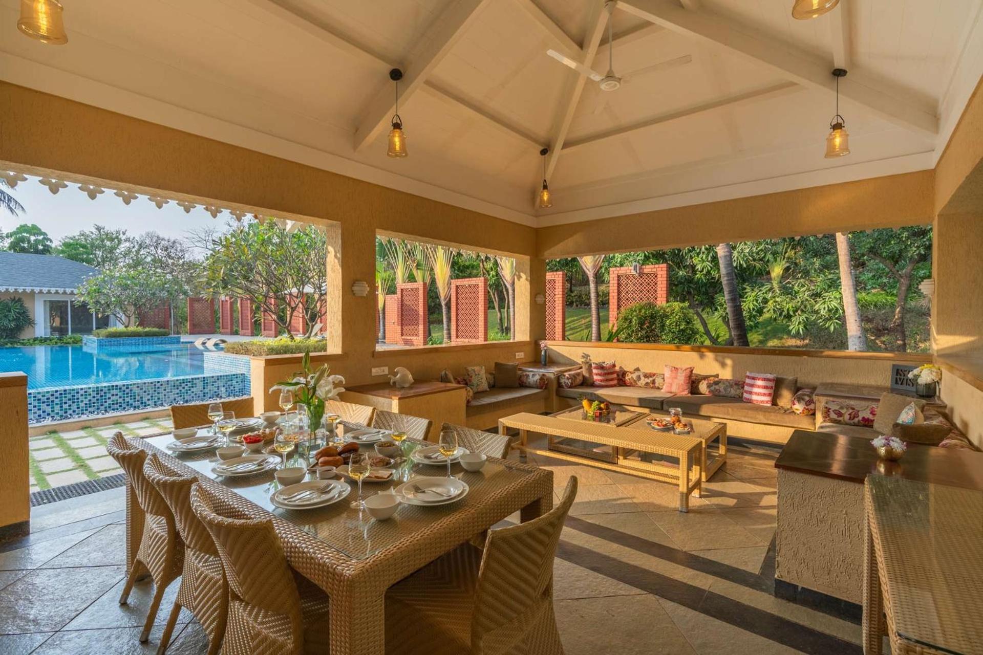 Stayvista At Amara Villa Luxury Collection With Private Pool & Gazebo Alībāg Extérieur photo